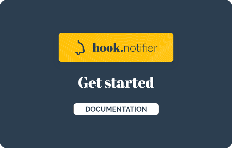 get started with hook notifier